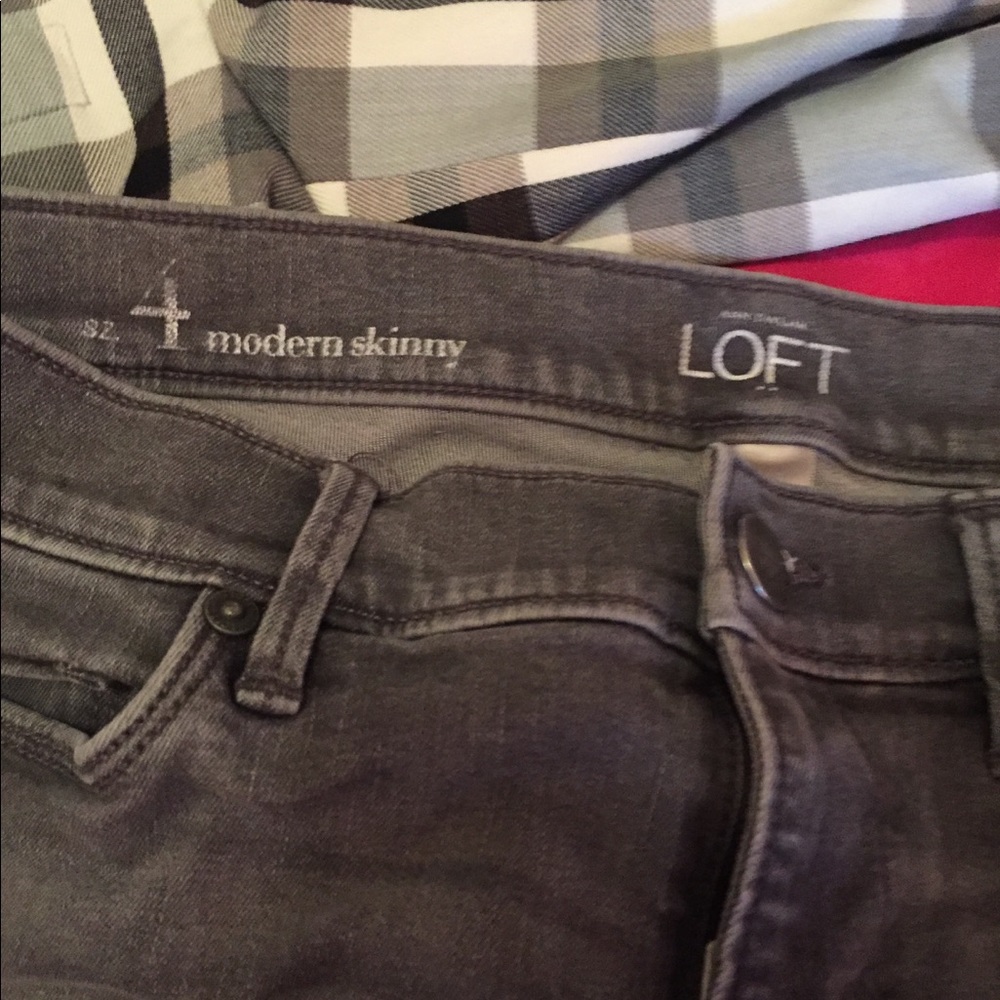 Ann Taylor Loft modern skinny jeans